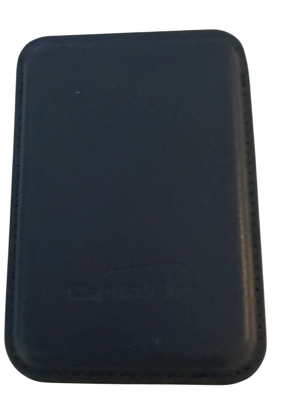 Blue New Capital One Bank Credit Debit Card ID Badge Cell Phone Case Holder